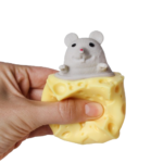 Anti-Stress-Maus mit Käse BADER®️ DENTAL – Bild 3