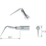 INSERÇÃO DE PONTA ULTRASSÓNICA EM AÇO INOXIDÁVEL EMS BADER® DENTAL G5 - Image 2