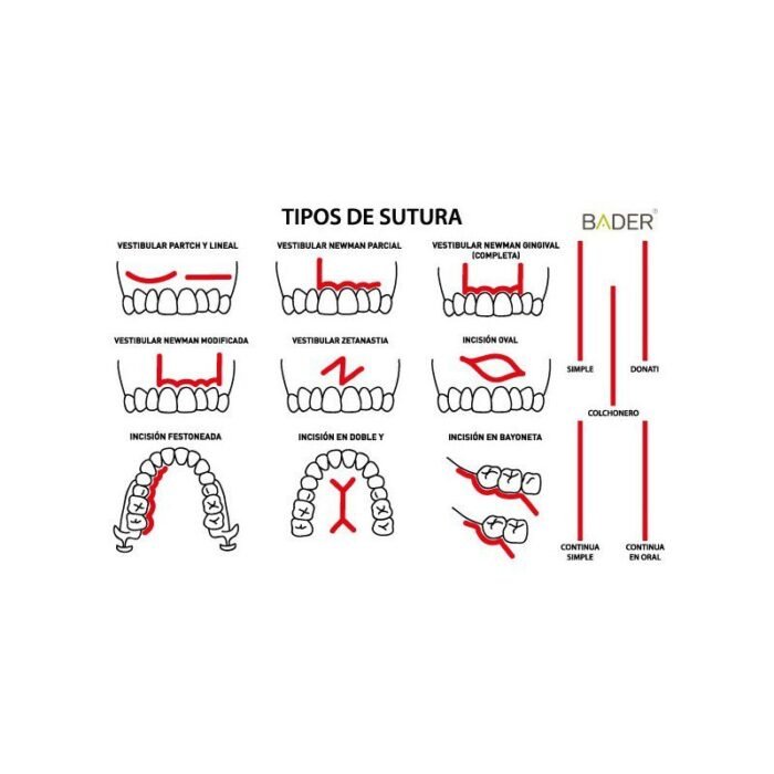 1544-KIT-DE-SUTURA-BADER BADER® DENTAL Nahtmaterial-Kit – Bild 5