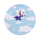 BADER®️ DENTAL runde Wanduhr