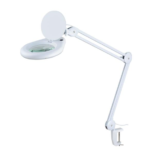 LAMPARA C/ LUPA 5 DIOPTRIAS CON PINZA PARA FIJACION 60 LEDS 14W