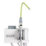 Łatwe odsysanie ze ściany za pomocą 1 węża BADER®️ DENTAL