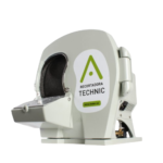 Cortador de discos em metal duro BADER® DENTAL® com válvula solenóide e disco em metal duro