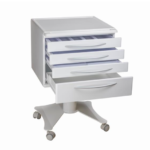 MOBILER WAGEN MIT RÄDERN, 4 SCHUBLADEN, KERAMIK-ARBEITSPLATTE MOD.RC4Z – Bild 2