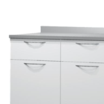 ZILFOR-ZUSATZMÖBEL-SET AUS METALL, AUF EDELSTAHL – Bild 2