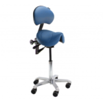 AMAZONE STUHL SITZ 34 CMS NEIGUNG/RÜCKENREG. BLAU HÖHE K189