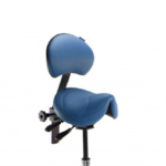 AMAZONE STUHL SITZ 34 CMS NEIGUNG/RÜCKENREG. BLAU HÖHE K189 – Bild 2