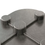 PLACA DE MONTAGEM METÁLICA PARA FIXAÇÃO DE PARAFUSOS (10 PARES) - Image 2