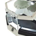 CABINA DE REPASADO CON LUZ Y LUPA 10X CON CONEXION A ASP. Y COMPR - Imagen 2