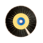 HATHO-BÜRSTE 80 mm .2 HIL. SCHWARZES HAAR+2 HIL. FILZ MOD. 6380