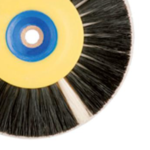 HATHO-BÜRSTE 80 mm .2 HIL. SCHWARZES HAAR+2 HIL. FILZ MOD. 6380 – Bild 2