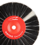 HATHO-BÜRSTE 80 mm. SCHWARZES HAAR+SILIKON-INNENMOD.8277 – Bild 2