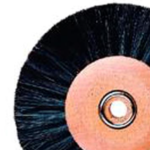 CEPILLO HATHO 80 mm. 4 HIL. CONV. PELO NEGRO MOD.1480H CRTO. MADE - Imagen 2